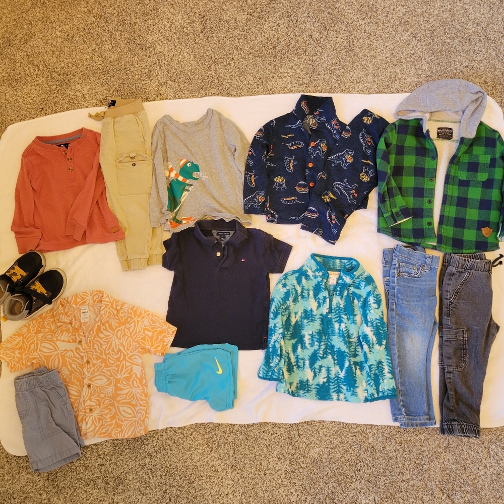 Kids Clothing Bundle Multiple Brands And Colors Size 2T